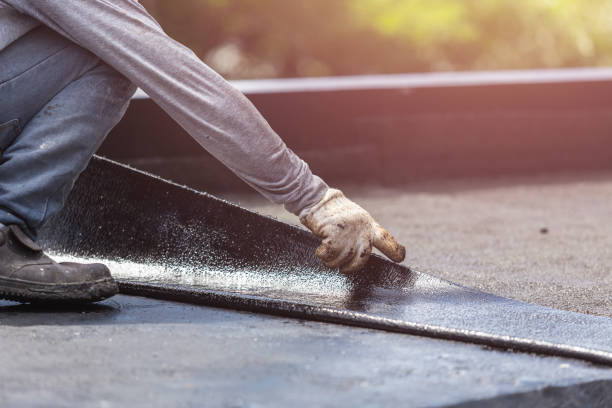 Professional Basement Waterproofing technician working in Sylvania, GA